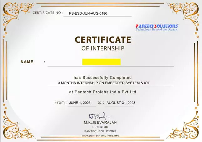 pantech.ai 3month certificate