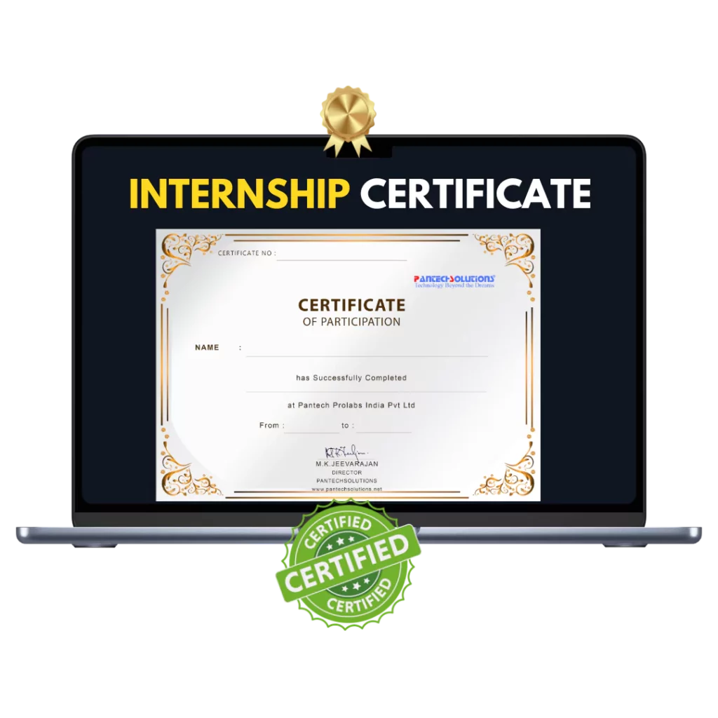 internship certificate